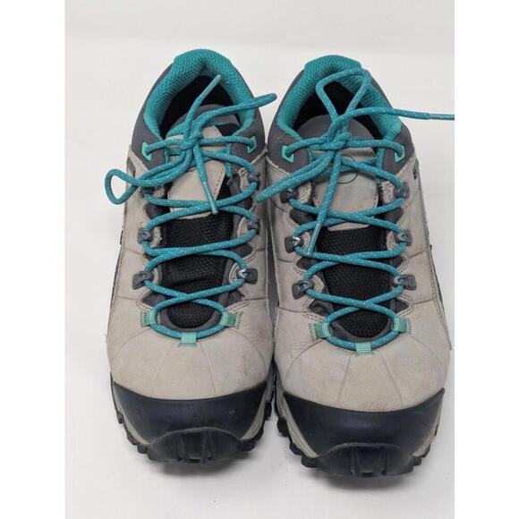 La Sportiva Genesis Low GTX Grey/Mint Women Size 8.5 - Picture 2 of 7